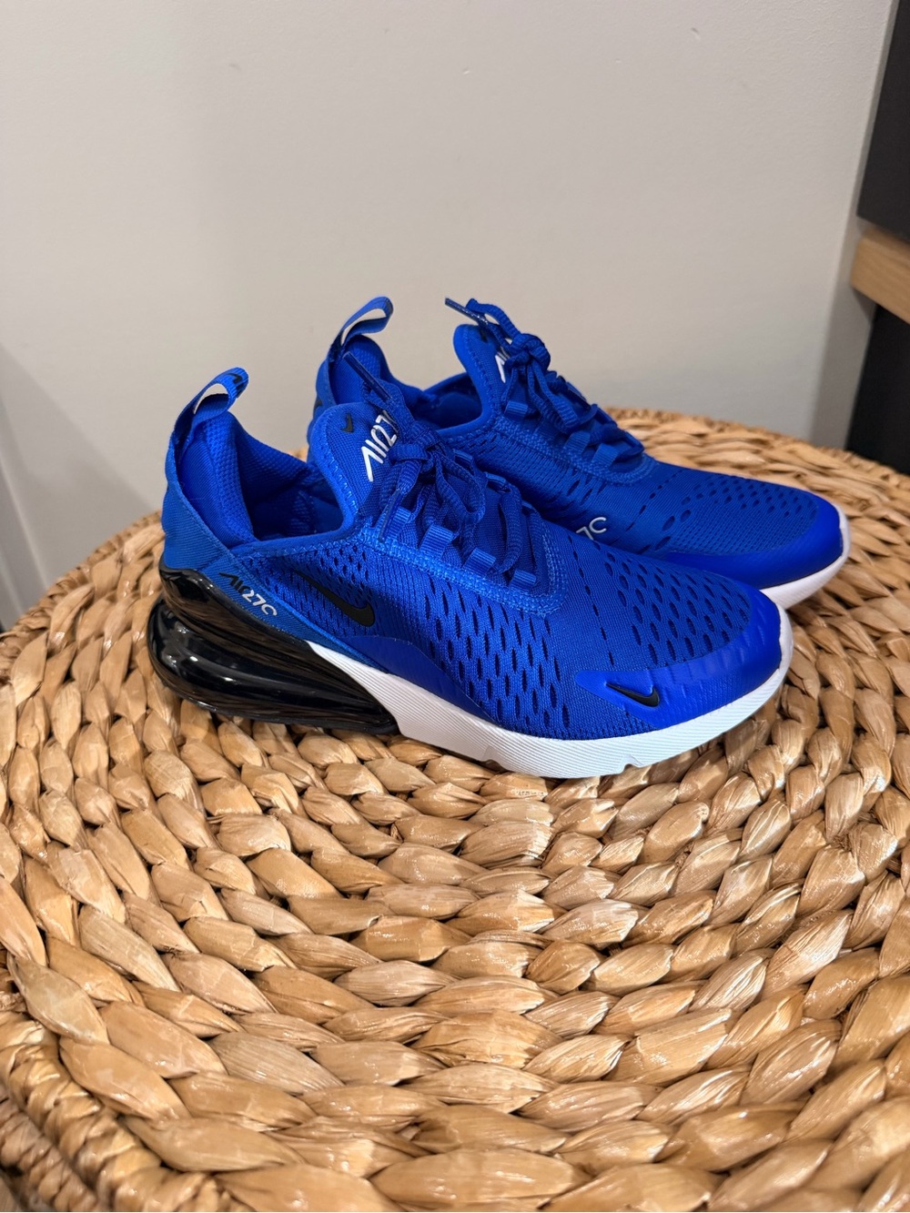 Boys Blue Nike Air Max 270 NWT